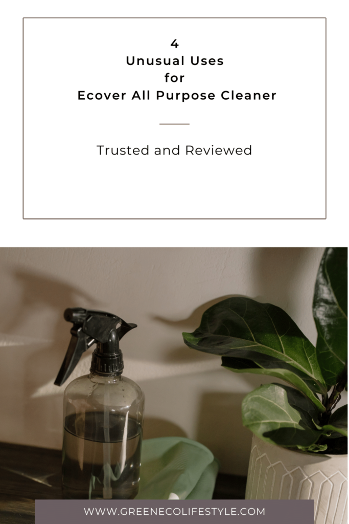 4 Unusual Uses for Ecover All Purpose Cleaner